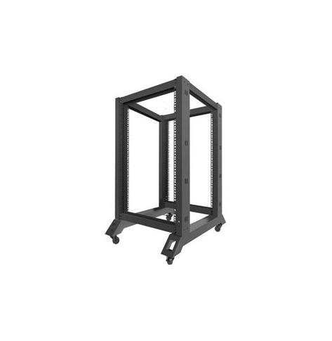 Szafa serwerowa LANBERG Open rack 18U 600x800 czarny