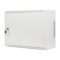 Szafa serwerowa LANBERG Instalacyjna Rack Wiszaca 19inch 4U+3U 540X200 Niskoprofilowa Szara Zlozona