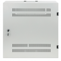 Szafa serwerowa INTELLINET Low-Profile 19inch Wall Mount Cabinet with 4U Horizontal and 2U Vertical Rails 170mm 6.7 in depth grey RAL7035