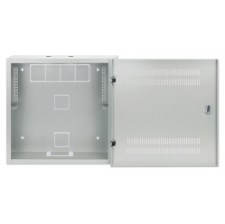 Szafa serwerowa INTELLINET Low-Profile 19inch Wall Mount Cabinet with 4U Horizontal and 2U Vertical Rails 170mm 6.7 in depth grey RAL7035