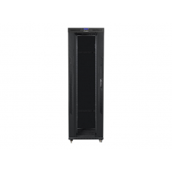 Szafa serwerowa LANBERG free standing rack 19inch cabinet 42U 800x1200 glass door LCD flat pack czarna