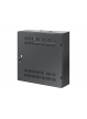 Szafa serwerowa INTELLINET Low-Profile 19inch Wall Mount Cabinet with 4U Horizontal and 2U Vertical Rails 170mm 6.7 in depth czarna RAL7021