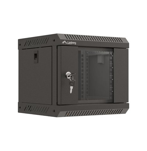 Szafa serwerowa LANBERG WF10-2304-10B Instalacyjna Rack Wiszaca 10 4U 280X310 Czarna