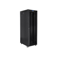Szafa serwerowa LANBERG free standing rack 19inch cabinet 42U 800x1000 glass door LCD flat pack czarna