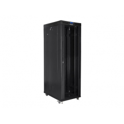 Szafa serwerowa LANBERG free standing rack 19inch cabinet 42U 800x1000 glass door LCD flat pack czarna