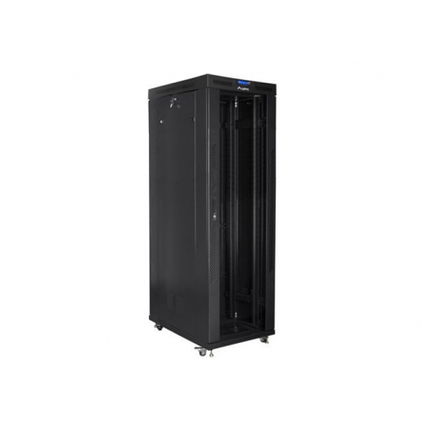 Szafa serwerowa LANBERG free standing rack 19inch cabinet 42U 800x1000 glass door LCD flat pack czarna