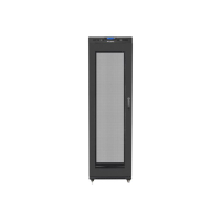Szafa serwerowa LANBERG free standing rack 19inch cabinet 42U 600x800 mesh door LCD flat pack czarna