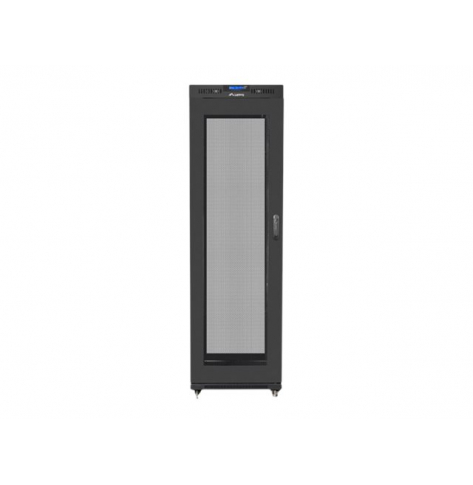 Szafa serwerowa LANBERG free standing rack 19inch cabinet 42U 600x800 mesh door LCD flat pack czarna