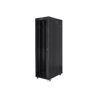 Szafa serwerowa LANBERG stojaca rack 19inch 47U 800x1200 drzwi szklane LCD flat pack czarna