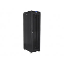 Szafa serwerowa LANBERG stojaca rack 19inch 47U 800x1000 drzwi perforowane LCD flat pack czarna