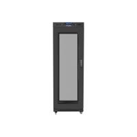 Szafa serwerowa LANBERG free standing rack 19inch cabinet 37U 600x800 mesh door LCD flat pack czarna
