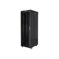Szafa serwerowa LANBERG stojaca rack 19inch 37U 800x1000 drzwi szklane LCD flat pack czarna