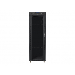 Szafa serwerowa LANBERG free standing rack 19inch cabinet 37U 600x800 glass door LCD flat pack czarna