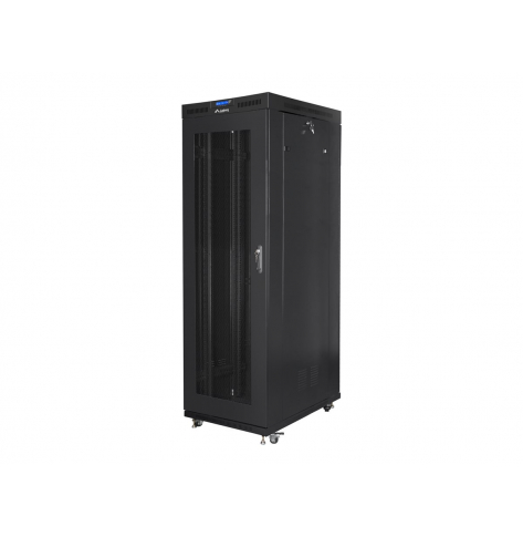 Szafa serwerowa LANBERG stojaca rack 19inch 37U 800x1000 drzwi perforowane LCD flat pack czarna