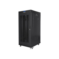 Szafa serwerowa LANBERG stojaca rack 19inch 27U 600x600 LCD drzwi perforowane