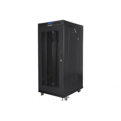 Szafa serwerowa LANBERG stojaca rack 19inch 27U 600x600 LCD drzwi perforowane