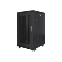 Szafa serwerowa LANBERG stojaca rack 19inch 22U 600x800 drzwi perforowane czarna