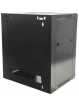 Szafa serwerowa INTELLINET 711715 wiszaca 19 6U 450 mm szklane drzwi jednosekcyjna czarna