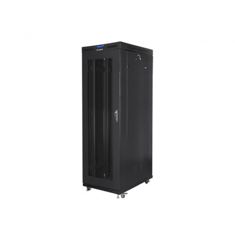 Szafa serwerowa LANBERG FF01-8227-23BL stojaca rack 19in 27U  800x1200mm czarna drzwi perforowane LCD
