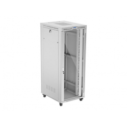 Szafa serwerowa LANBERG stojaca 19 42U 800x1000 drzwi szklane LCD flat pack szara V2