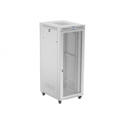 Szafa serwerowa LANBERG stojaca 19 42U 800x1000 drzwi perforowane LCD flat pack szara