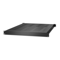 Półka APC Easy Rack Adjustable shelf 50kg czarny
