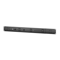 Organizer kabli APC Easy Rack Cable Manager 1U czarny