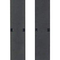 Osłona panelu APC AR7586 NetShelter SX do porządkowania kabli 750mm 45U Qty 2 czarny pionowy