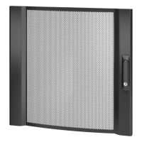 Drzwi APC NetShelter SX 12U 600mm Wide Perforated Curved Door Black