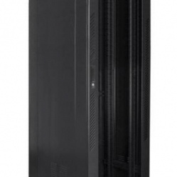 Szafa serwerowa LANBERG Rack stojaca 19 42U 600x1200 czarna drzwi szklane LCD flat pack