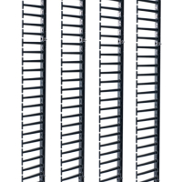 Panel zarządzania kablami APC AR7737 48U czarny pionowy