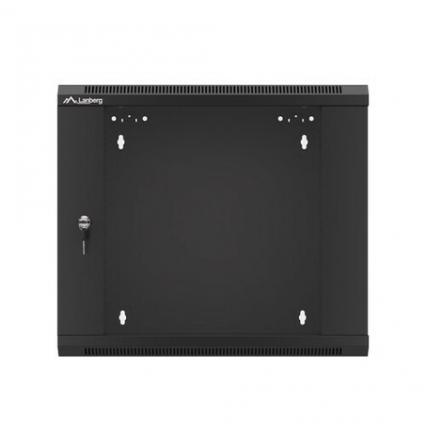 Szafa serwerowa LANBERG Rack Cabinet 19inch Wall-Mounted 9U 600 With Glass Door czarna Assembled