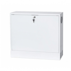 Szafa serwerowa NETRACK V-Line Rack 19inch 2U 130mm - white metal door