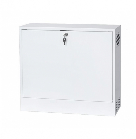 Szafa serwerowa NETRACK V-Line Rack 19inch 2U 130mm - white metal door