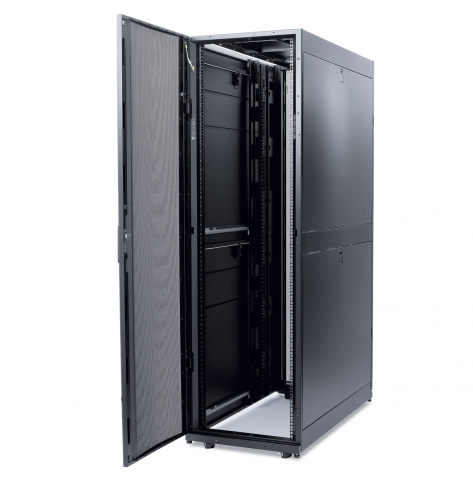 Szafa serwerowa APC NetShelter SX 42U 600mm 1200mm Enclosure with Roof and Sides No Front Door czarna