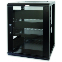 Szafa serwerowa TECHLY Audio Video Rack Cabinet 19 15U 600x600 czarna