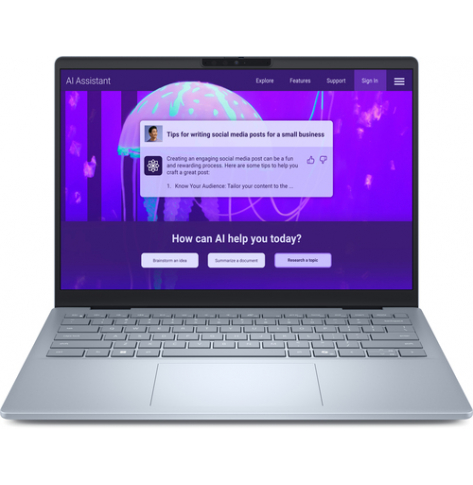 Laptop Dell 14 Plus DB14250 14 2.5K Ultra 7-258V 32GB 1TB BK FPR W11H 1Y