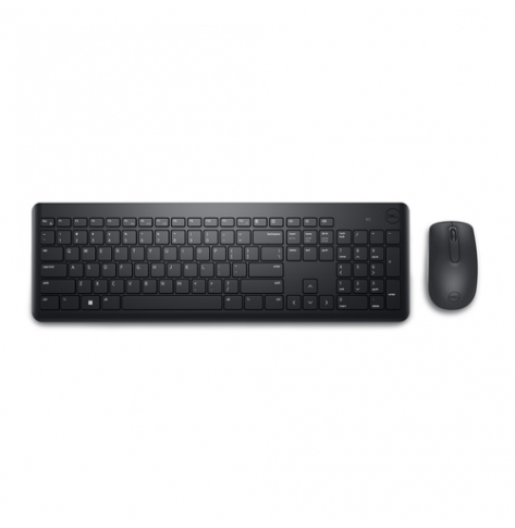 Zestawy klawiatura + mysz DELL KM3322W czarny