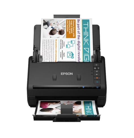 EPSON WorkForce ES-500W II Document scanner Contact Image Sensor CIS Duplex 600x600dpi 35ppm ADF 100sheets 4000scans/d USB Wi-Fi
