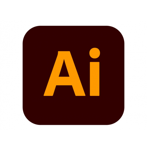 Adobe Illustrator for enterprise - Nowa Subskrypcja (roczna) - 1 user - poziom 3 (50-99) - Win, Mac
