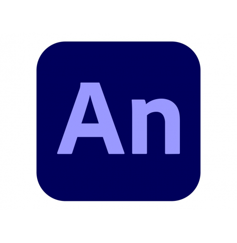 Adobe Animate Pro for teams - Nowa Subskrypcja (roczna) - 1 user - poziom 2 (10-49) - Win, Mac - EU English