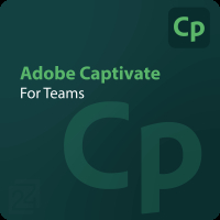 Adobe Captivate for Enterprise - Nowa Subskrypcja (roczna) - 1 user - poziom 3 (50-99) - Win, Mac