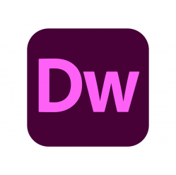 Adobe Dreamweaver Edition 3 for enterprise - Nowa Subskrypcja (1 rok) - 1 user - Adobe Value Incentive Plan (VIP) Marketplace - poziom 3 (50-99) - Win, Mac - EU English