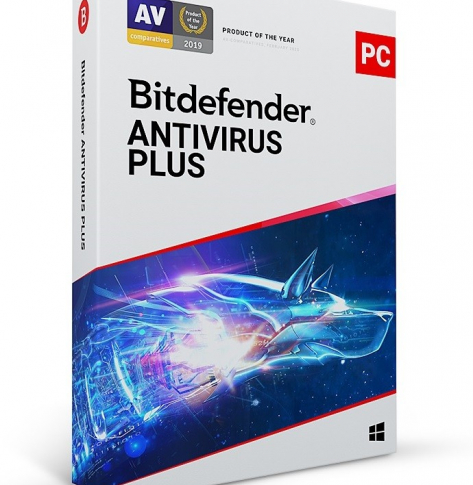 Bitdefender Antivirus Plus ESD 5Stan. 1-rok BDAV-N-1Y-5D