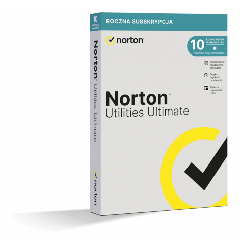 NORTON UTILITIES ULTIMATE WL PL 1 USER 10 DEVICE 1-rok RET BOX