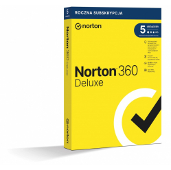 NORTON 360 deluxe 50GB PL 1 user 5 device 1-rok ret1