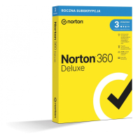 NORTON 360 Deluxe 25GB PL 1 user 3 device 1-rok BOX [PROMOCJA]
