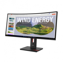 LENOVO ThinkVision T34WD-40 34  UHD Curved VA USB-C 