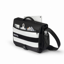 Torba DICOTA Messenger REFLECTIVE czarny