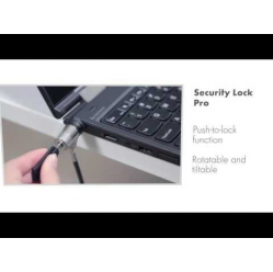 Linka blokady DICOTA Security Cable T-Lock Pro keyed 3x7mm slot